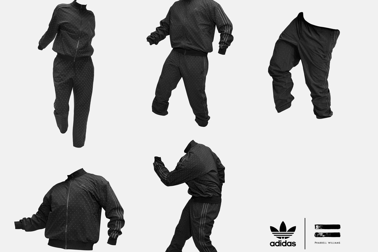 Pharrell Williams x adidas Originals 最新聯名「Triple Black」黑魂系列正式登場