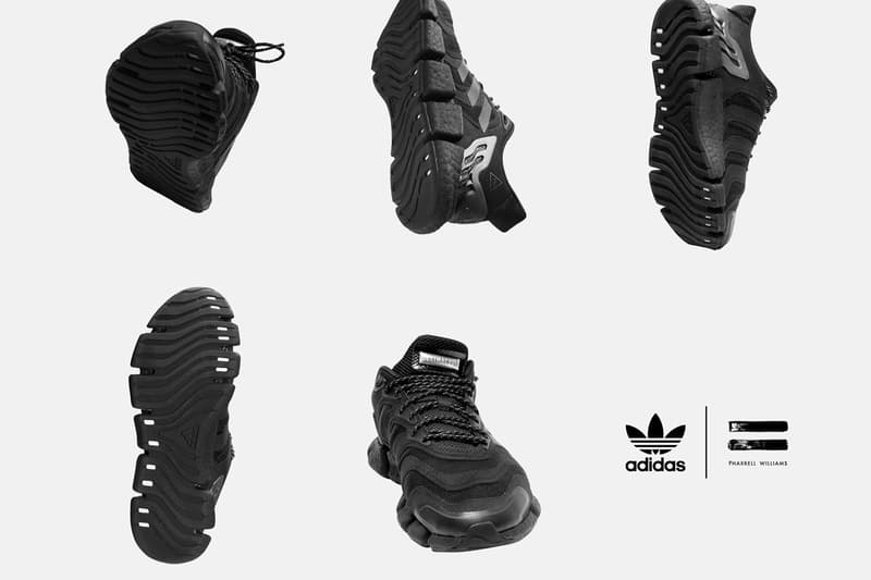 Pharrell Williams x adidas Originals 最新聯名「Triple Black」黑魂系列正式登場