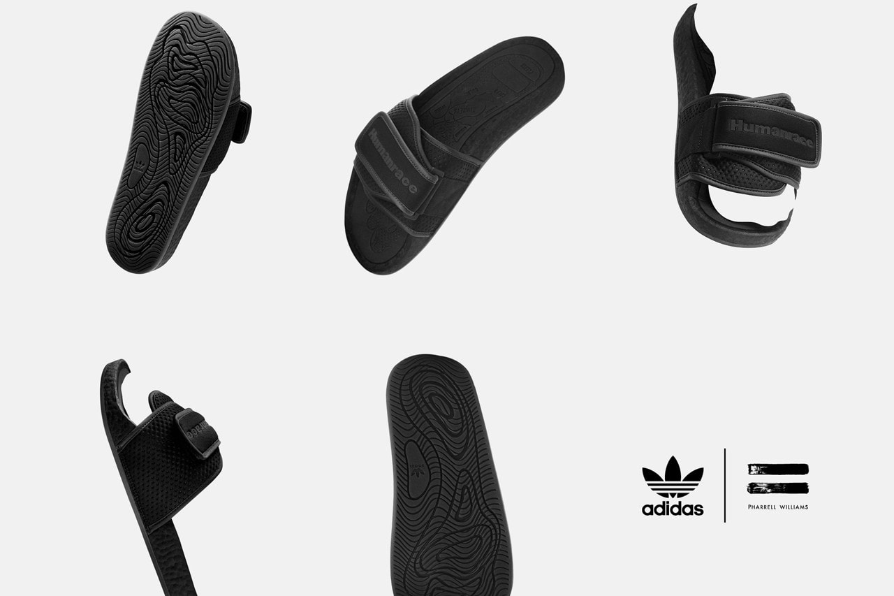 Pharrell Williams x adidas Originals 最新聯名「Triple Black」黑魂系列正式登場