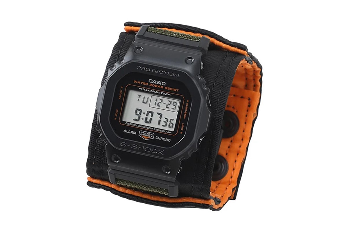 PORTER 攜手 G-Shock 打造 85 週年別注 GM-5600 聯乘腕錶