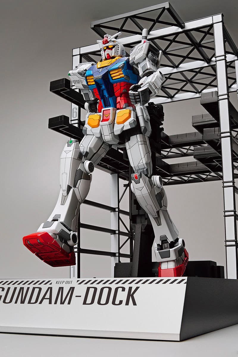 Premium Bandai 推出全新 RX-78F00 Gundam Factory Yokohama 模型