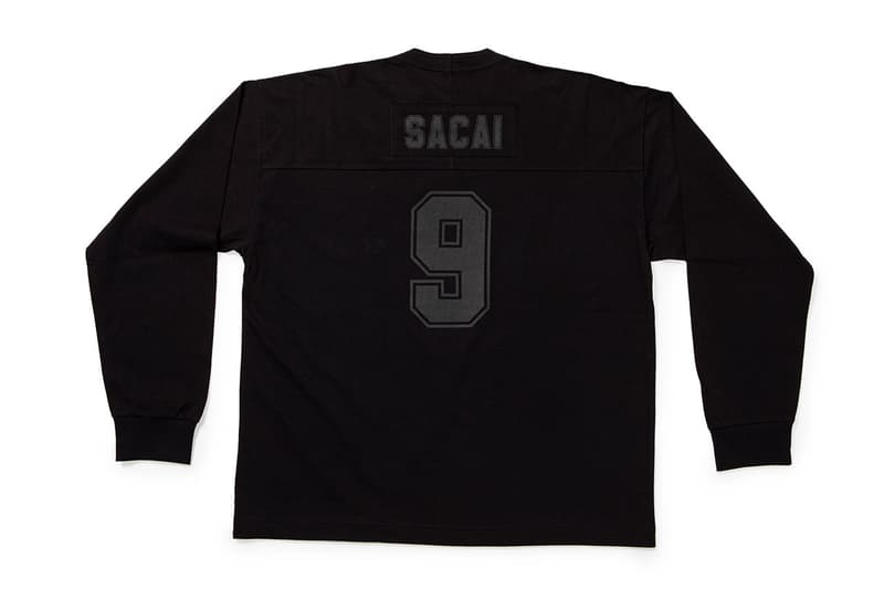 sacai x fragment design 全新聯乘系列正式發佈