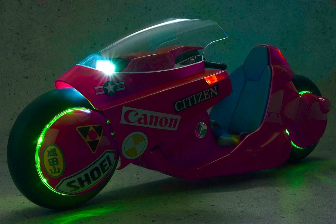Bandai Spirit 打造《AKIRA》金田正太郎招牌紅色重型摩托車模型