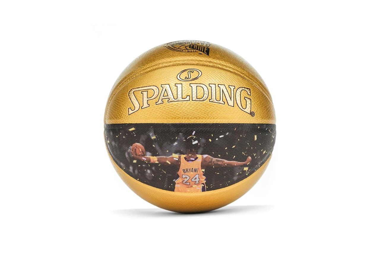 Spalding 推出 Kobe Bryant 全新「Hall of Fame」紀念版籃球
