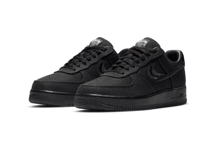 Stüssy x Nike Air Force 1 全新聯名鞋款官方圖輯、發售日期正式公開
