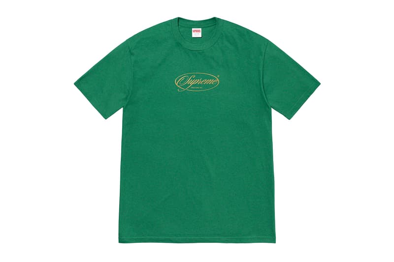 Supreme 2020 冬季 T-shirt 系列正式發佈