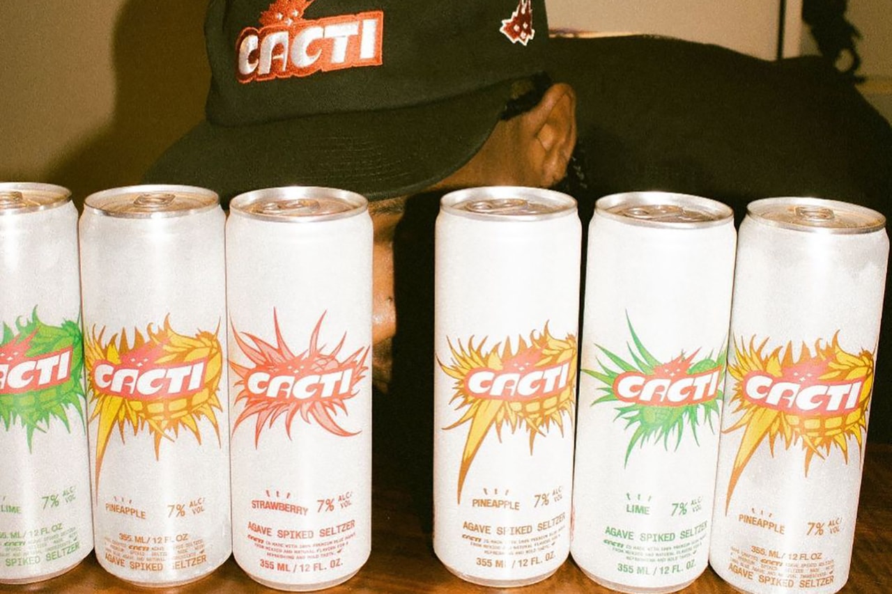 Travis Scott 個人全新酒類飲品系列「Cacti」正式發佈