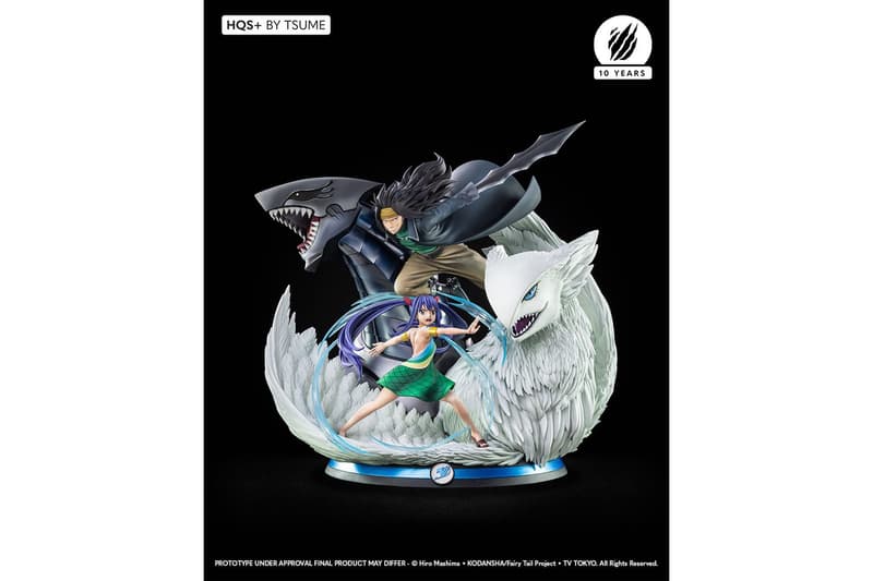 Tsume-Art 推出《FAIRY TAIL 魔導少年》全新 Gajeel、Wendy 雕像