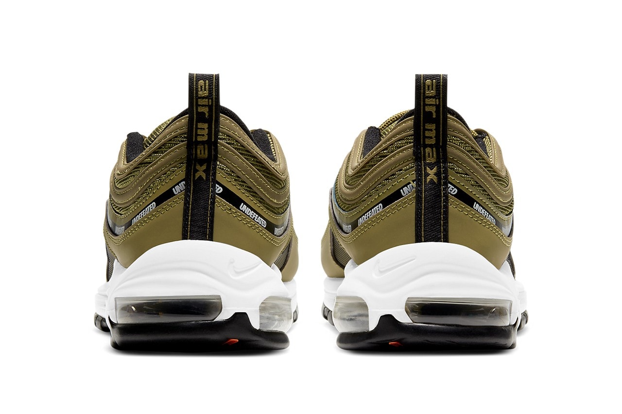 UNDEFEATED x Nike Air Max 97 最新聯名鞋款官方圖輯率先曝光
