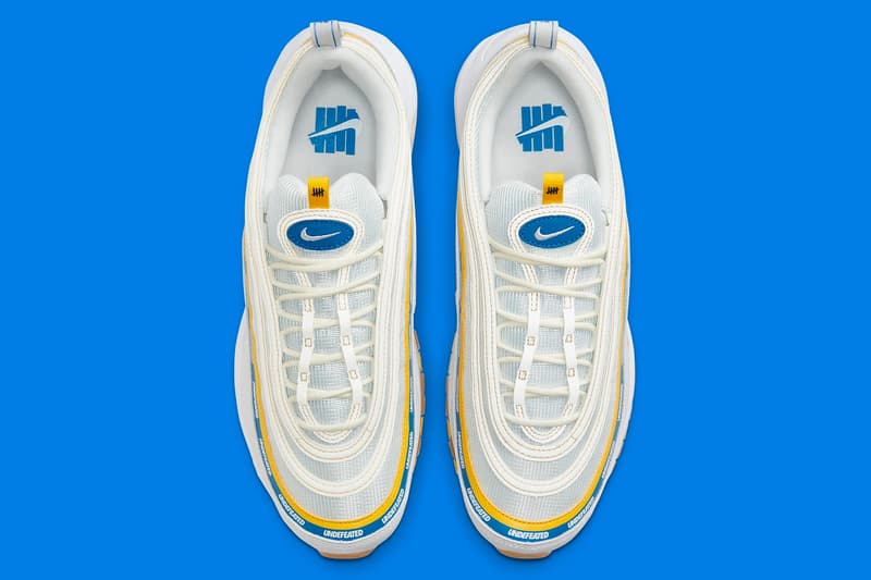 率先預覽 UNDEFEATED x Nike Air Max 97 全新聯乘藍黃配色