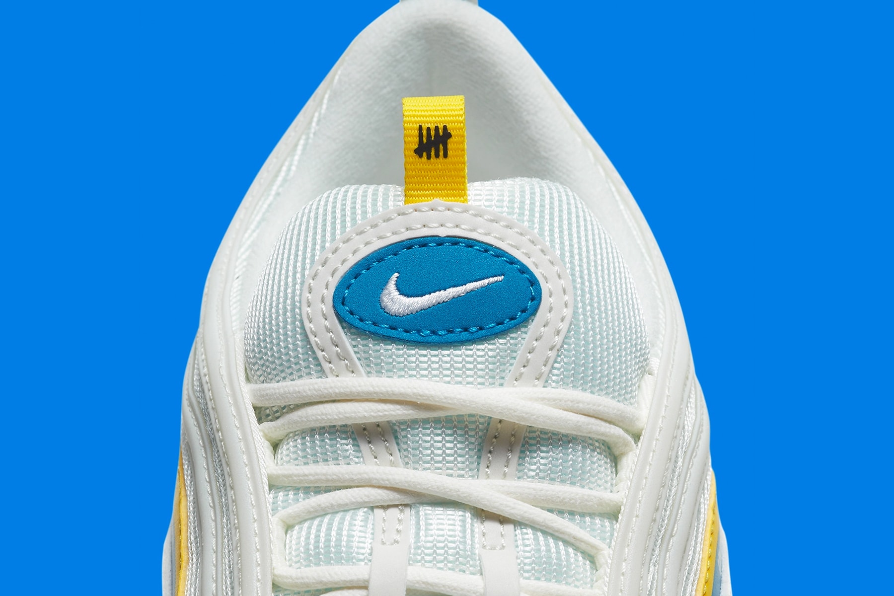 率先預覽 UNDEFEATED x Nike Air Max 97 全新聯乘藍黃配色