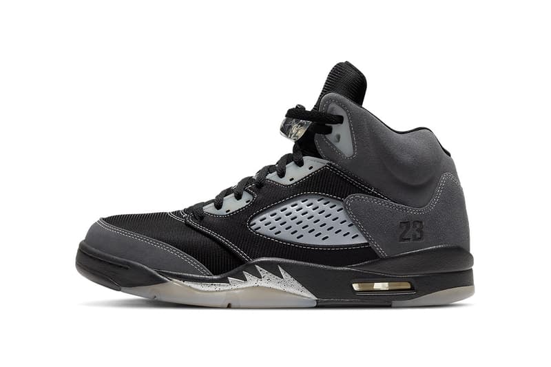 Air Jordan 5 全新配色「Anthracite」官方圖輯、發售情報公佈