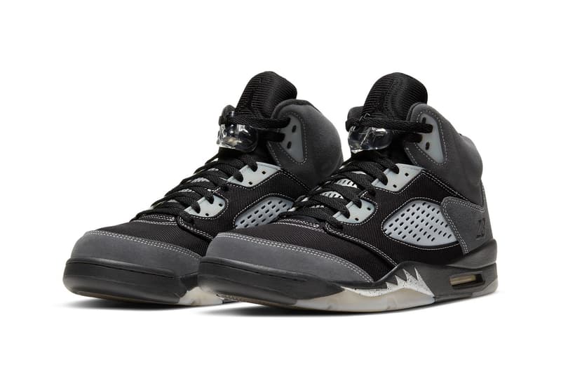 Air Jordan 5 全新配色「Anthracite」官方圖輯、發售情報公佈