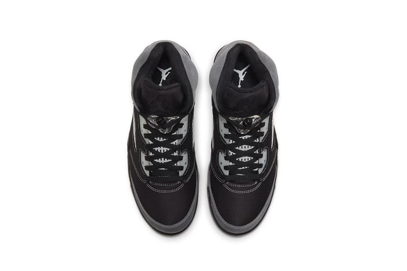 Air Jordan 5 全新配色「Anthracite」官方圖輯、發售情報公佈