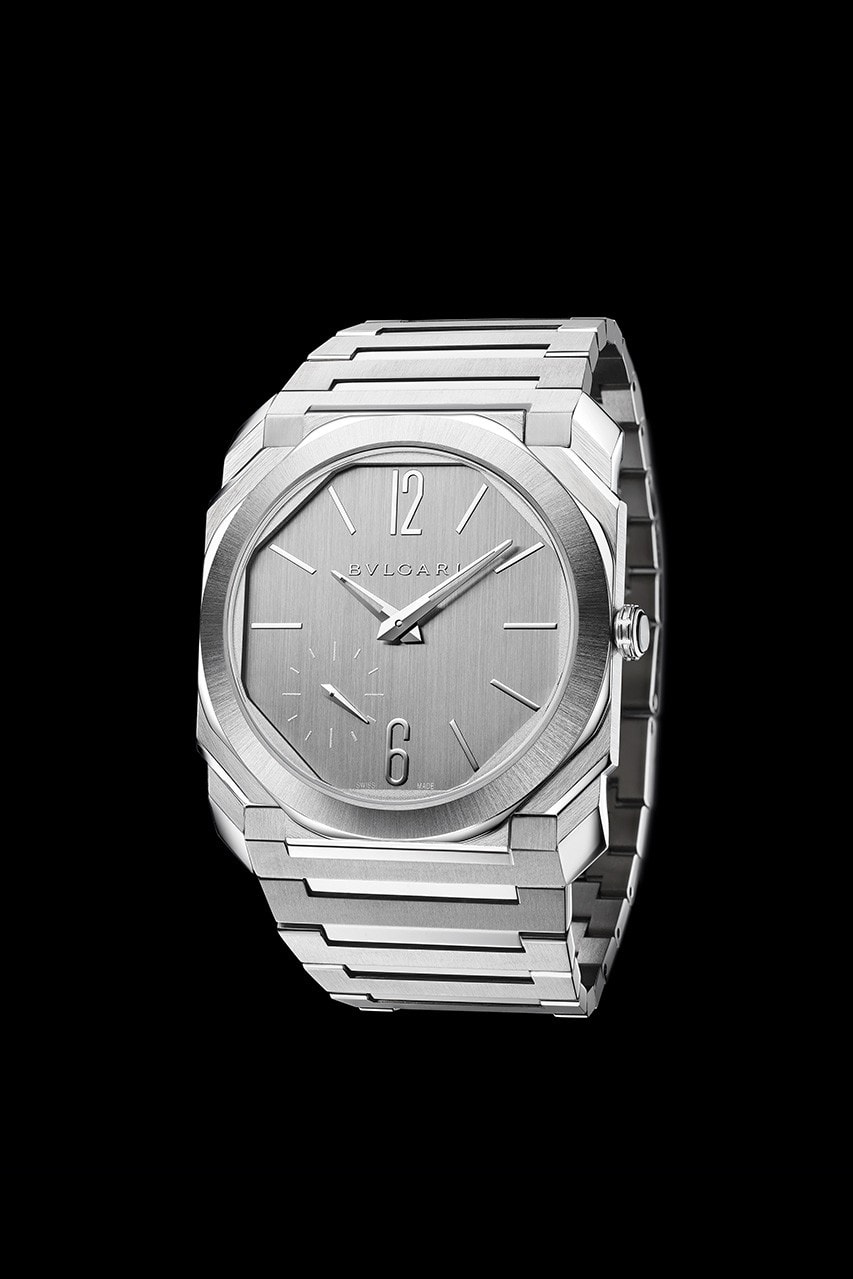 BVLGARI 發表全新 Octo Finissimo S 精鋼鍍銀錶款