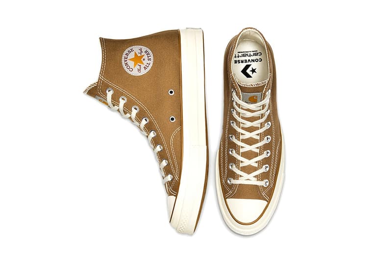 Carhartt WIP x Converse Chuck 70 Hi 最新聯名系列率先曝光