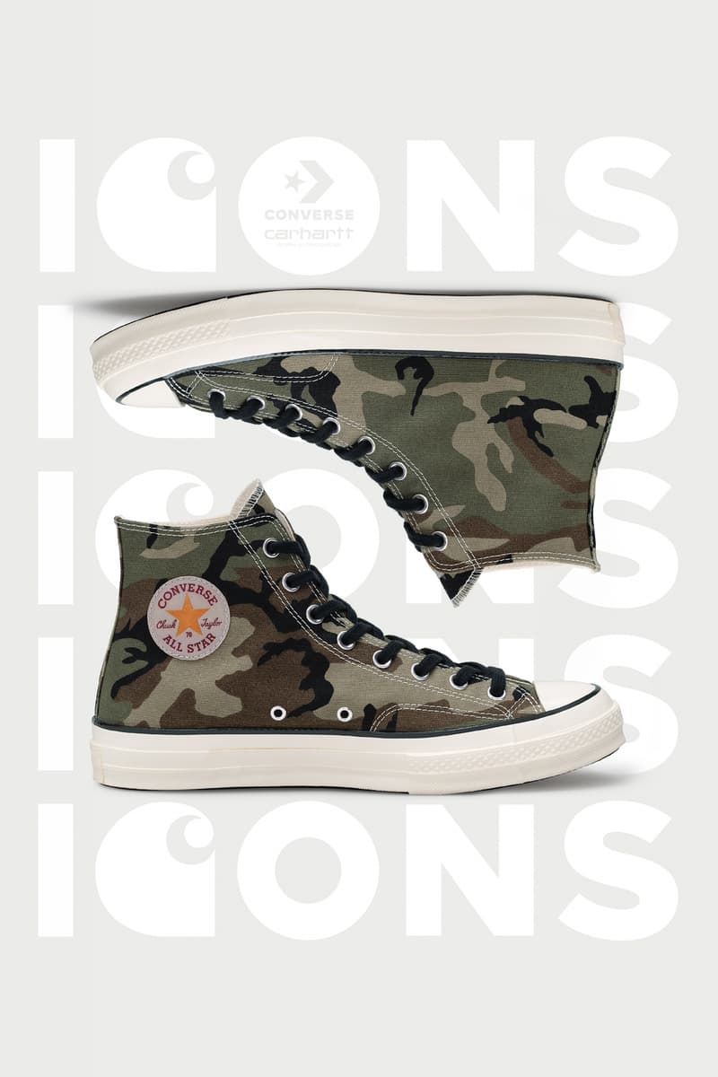 Converse X Carhartt WIP Chuck 70 Hi 联名系列正式登场