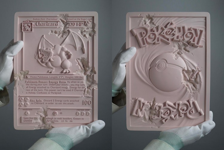 Daniel Arsham 全新作品《PINK CRYSTALIZED CHARIZARD》正式發佈