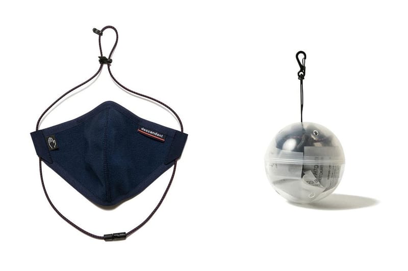 DESCENDANT 攜手日本配件設計師 Take Hanafusa 推出品牌聯名口罩