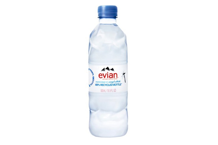 Evian x Virgil Abloh 全新瓶裝水設計正式登場