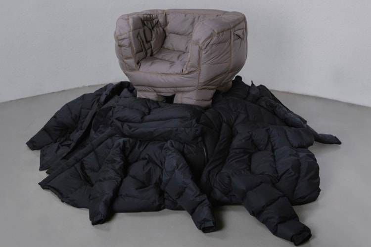 Shirter 推出羽絨裝製成坐椅