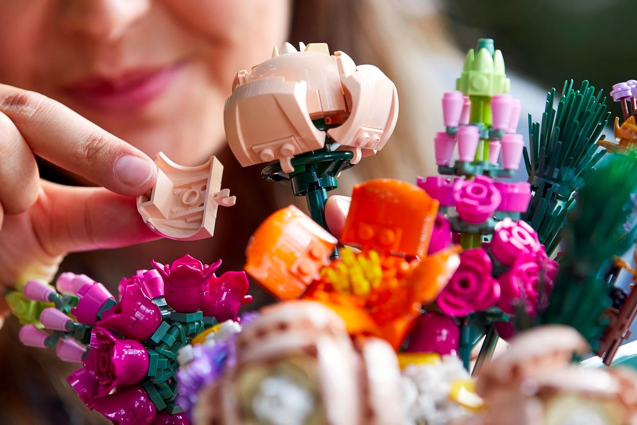 LEGO 推出全新花卉植栽系列盒組「Flower Bouquet」