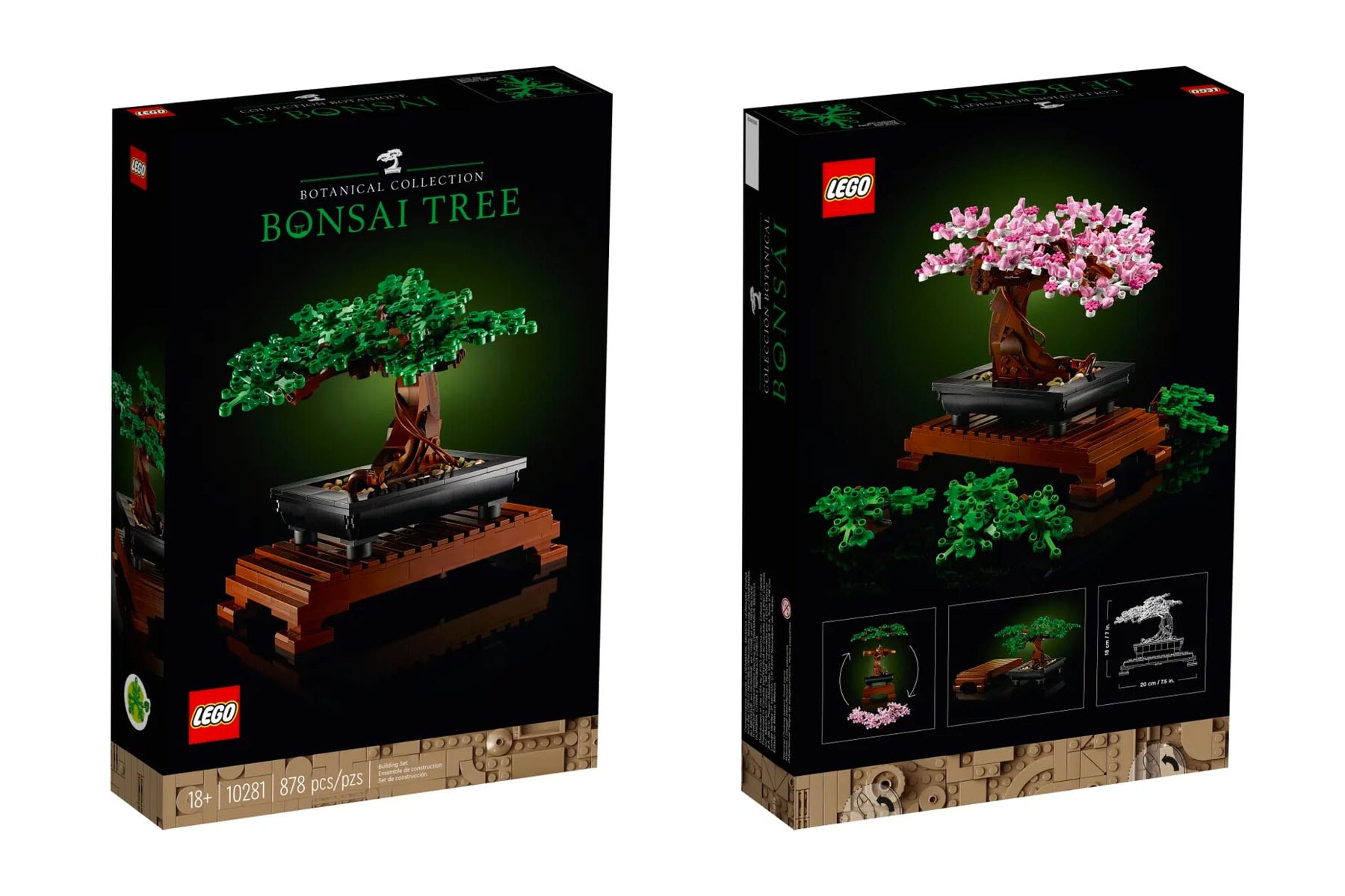 LEGO 植栽花卉系列推出全新「Bonsai Tree 盆景樹」盒組
