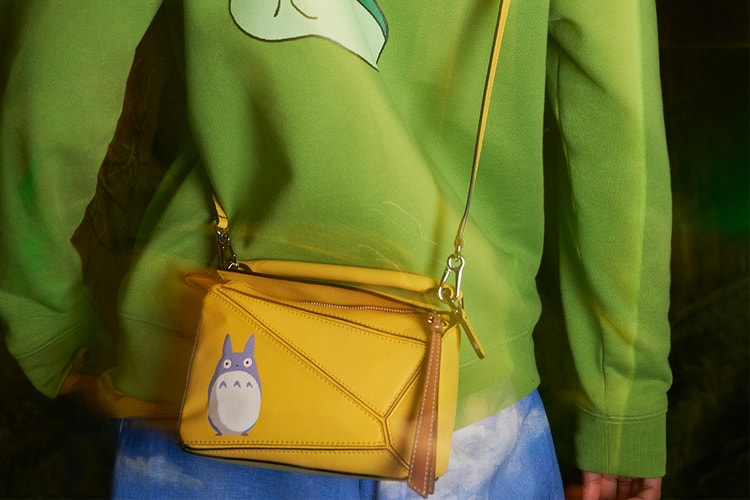 随 LOEWE 与《龙猫》特别合作系列一起揭开自然的一角