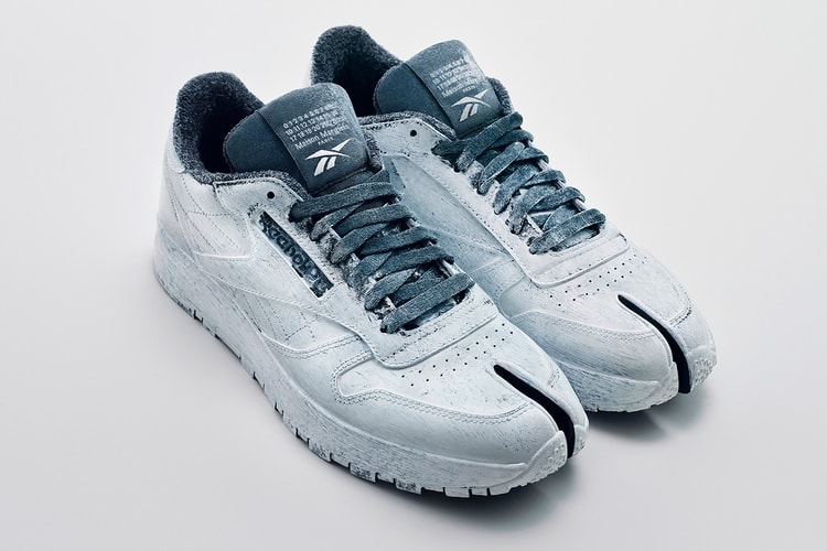 Maison Margiela x Reebok 全新联名鞋款 Classic Leather Tabi 即将发售
