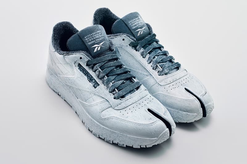 Maison Margiela x Reebok 全新联名鞋款 Classic Leather Tabi 即将发售