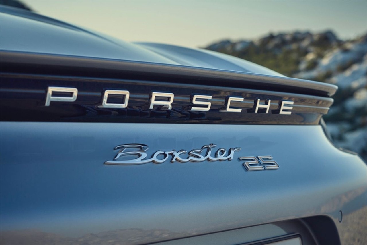 Porsche 正式發表全球限量 1,250 輛別注車型「Boxster 25 Years」