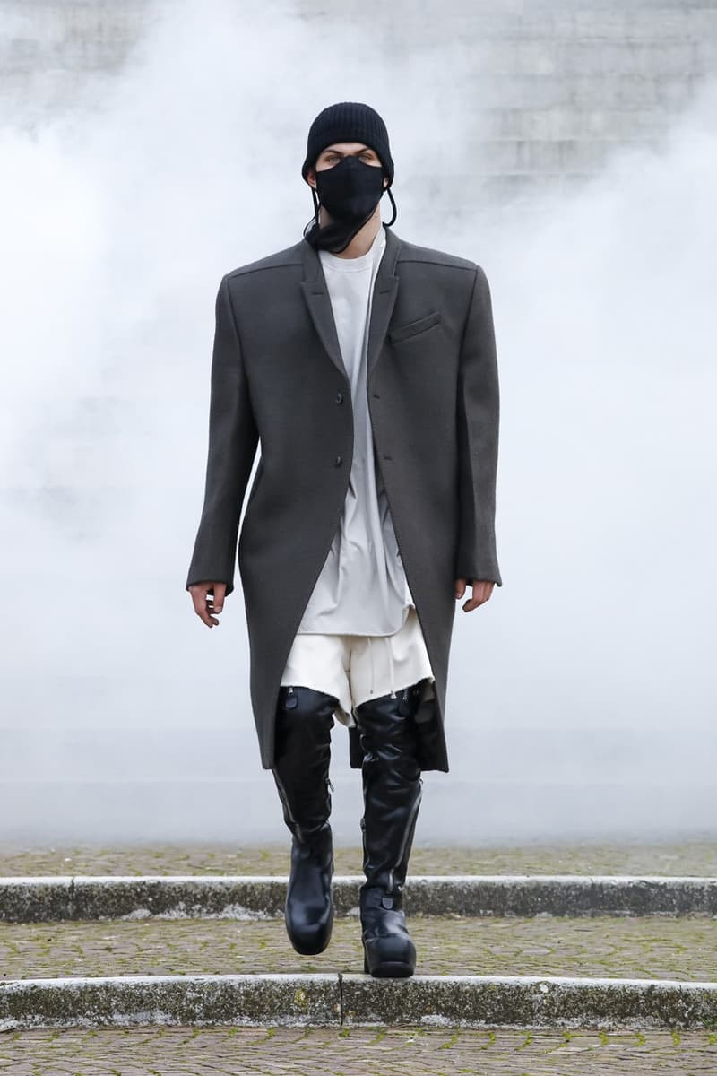 Rick Owens 2021 秋冬系列正式登場