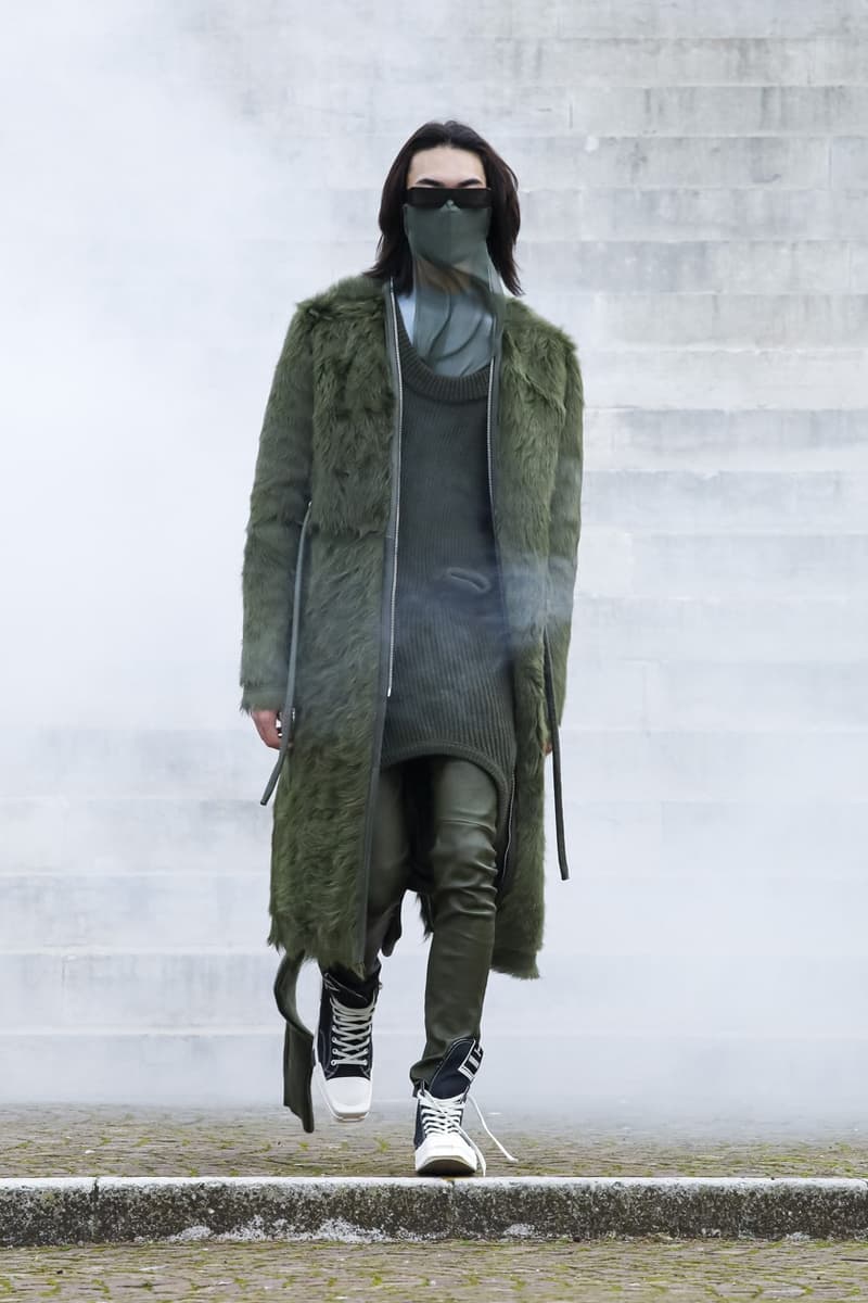 Rick Owens 2021 秋冬系列正式登場