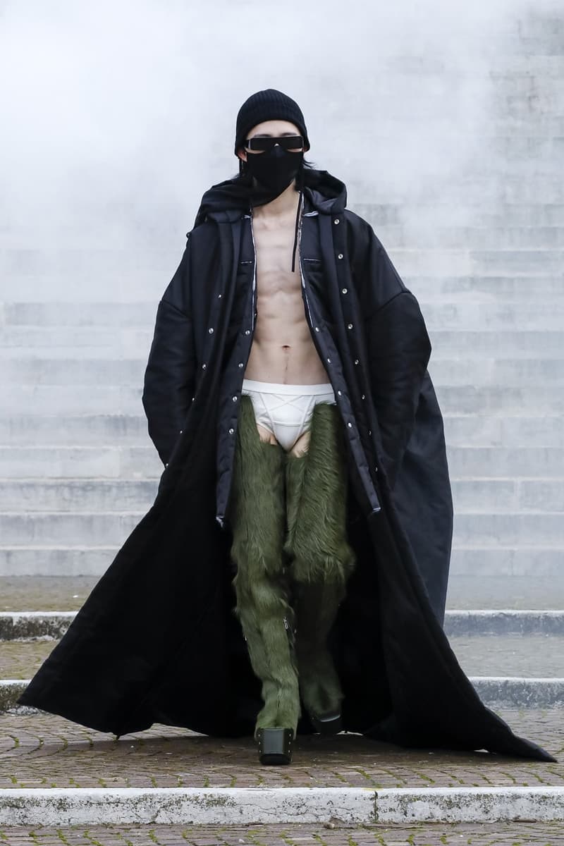 Rick Owens 2021 秋冬系列正式登場