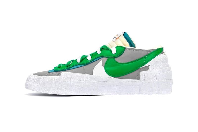 率先近賞 sacai x Nike Blazer Low 2021 春夏聯名配色