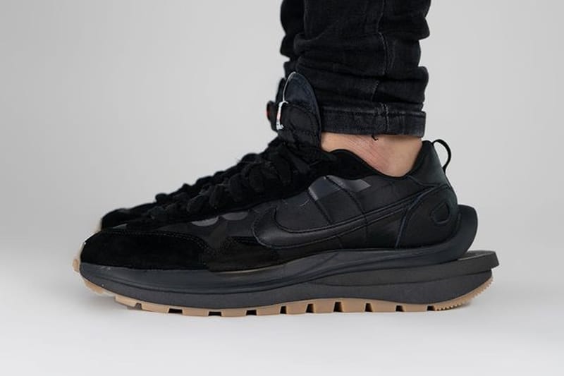 率先近賞 sacai x Nike Vaporwaffle 全新黑魂配色「Black/Gum」