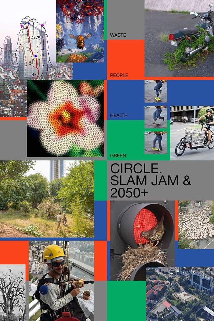 Slam Jam 攜手新興環境單位 2050+ 推出「Circle」全新計畫