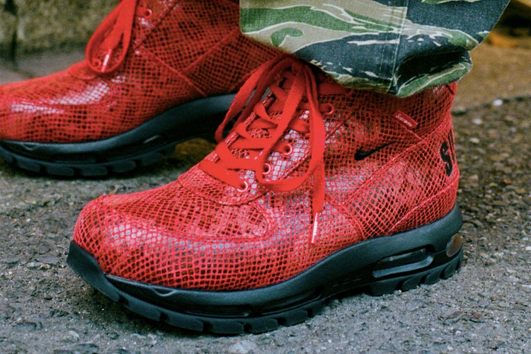 Supreme x Nike Air Max Goadome 全新聯乘鞋款正式發佈