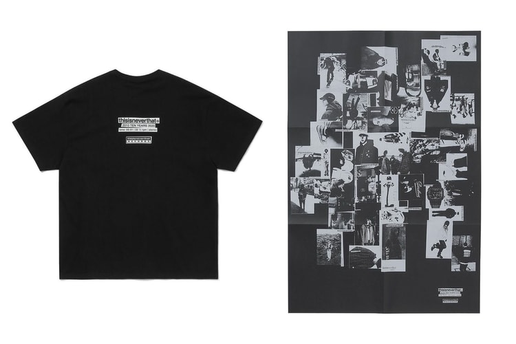 thisisneverthat 推出十週年紀念黑膠唱片服飾組合