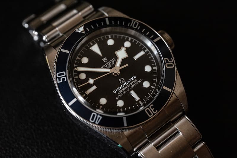 Tudor 攜手 UNDEFEATED 打造全新聯乘 Black Bay 腕錶