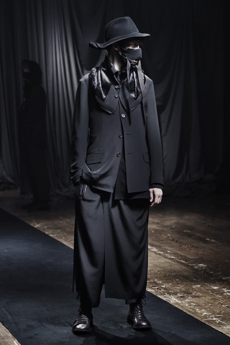 Yohji Yamamoto 2021 秋冬系列正式發佈