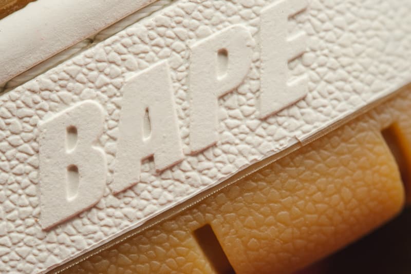 近赏 A BATHING APE 全新 BAPE SK8 STA「WHEAT & RED」配色