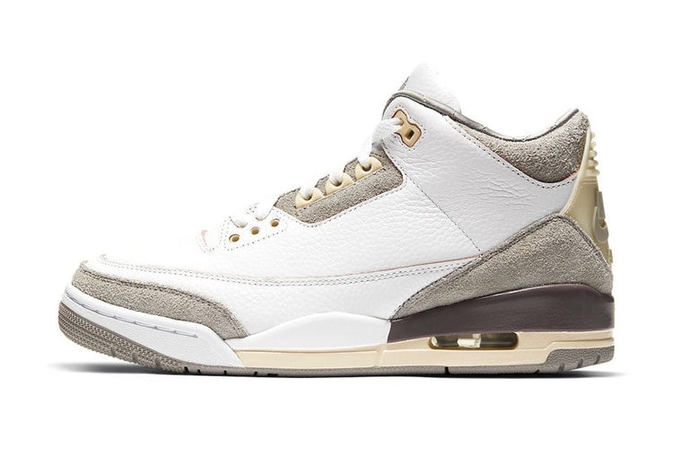 A Ma Maniere x Air Jordan 3 最新聯乘鞋款官方圖輯發佈