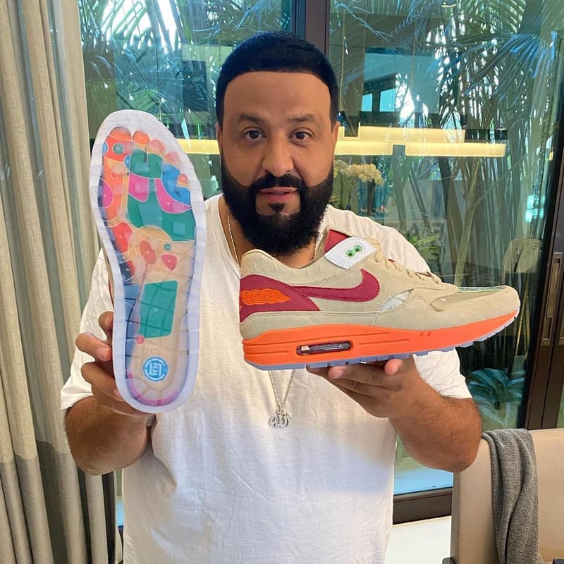 DJ KHALED 率先開箱 CLOT x Nike Air Max 1「Kiss of Death」聯名鞋款