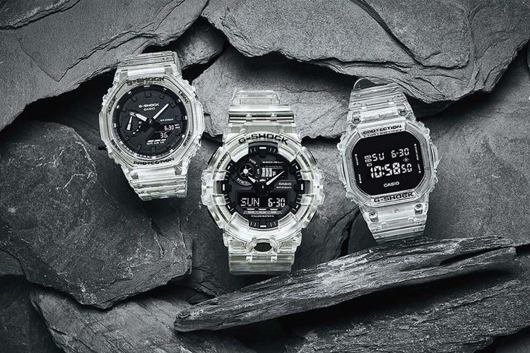 G-Shock 發表全新半透明物料 Transparent Pack 系列腕錶