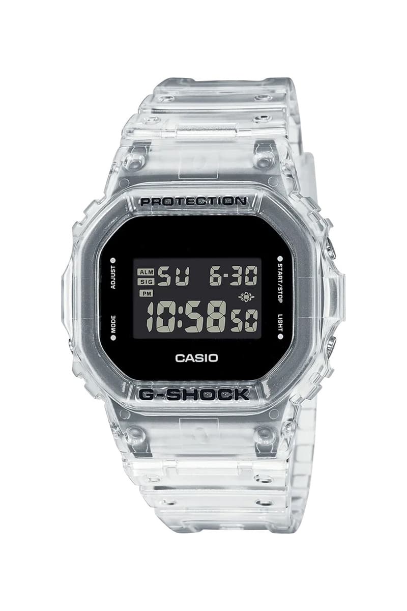 G-Shock 發表全新半透明物料 Transparent Pack 系列腕錶