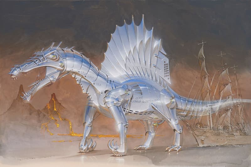 空山基 Hajime Sorayama 最新個展《Dinosauria》正式開催