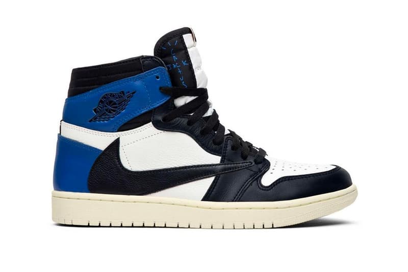 Travis Scott x fragment design x Air Jordan 1 神秘三方聯名鞋款疑似曝光