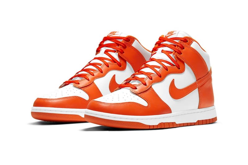 Nike Dunk High 經典配色「Syracuse」確立回歸上架