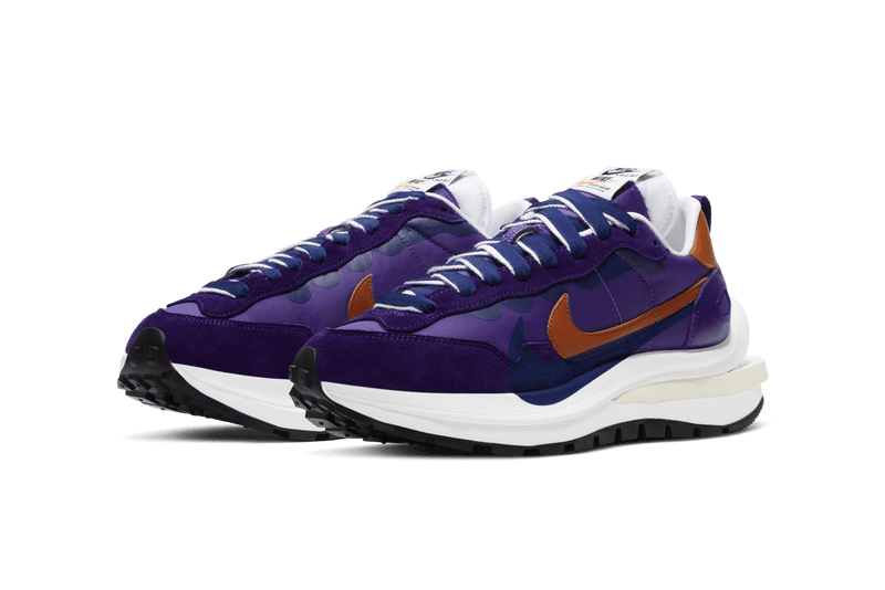 sacai x Nike Vaporwaffle 最新配色「Dark Iris」官方圖輯發佈